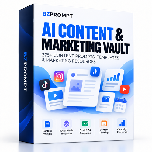 AI Content & Marketing Vault