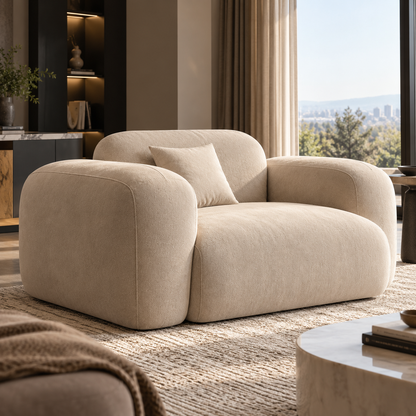 Italian-Inspired Luxury Modular Velvet Sofa
